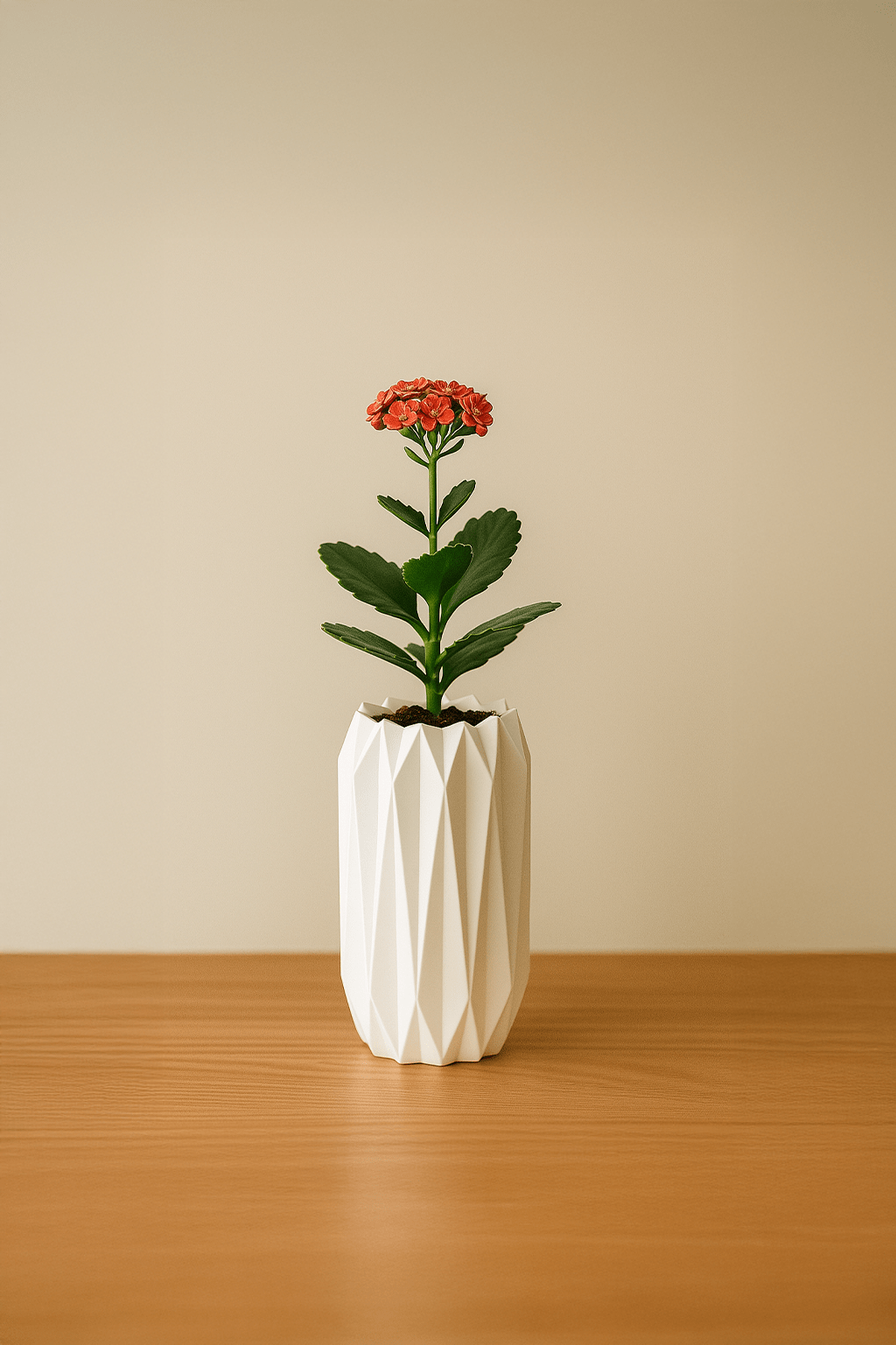 Geometrik Desenli Vazo